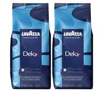 Lavazza Dek Decaffeinated Coffee Beans 500g (Pack of 2, Total 1kg) - Rich Espresso Flavor