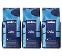 Lavazza Dek Decaffeinated Coffee Beans 500g (Pack of 3, Total 1.5kg) - Rich Espresso Flavor