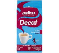 5 x LAVAZZA DEK Intenso Decaffeinated Ground Coffee 250g Italian Espresso