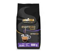 Lavazza, Espresso Barista Intenso, Drum Roasted Coffee Beans, with Aromatic Notes of Cocoa and Wood, Arabica and Robusta, Intensity 9/10, Medium