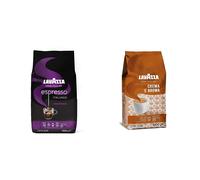 Lavazza Espresso Cremoso, 100% Arabica Medium Roast Coffee Beans, 1 kg Pack & Crema e Aroma, Arabica and Robusta Medium Roast Coffee Beans, Pack of 1
