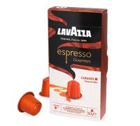 Lavazza, Espresso Gourmet Caramel, Nespresso Original Machine-Compatible Coffee Capsules, with The Natural Caramel Aroma, 100% Arabica, Intensity 8/13, Medium Roast, 1 Pack of 10 Pods