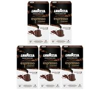 Lavazza Espresso Gourmet Chocolate Nespresso Compatible Aluminium Coffee Capsules (Pack of 5, Total 50 Pods)