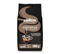 Lavazza, Espresso Italiano Classico, Coffee Beans, Ideal for Bean to Cup Machine and a Filter Coffee Machine, Intensity 5/10, Flowery & Fruity Notes, 100% Arabica, Light Roast, 250 g