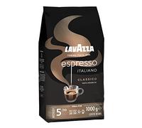 Lavazza, Espresso Italiano Classico, Coffee Beans, Ideal for Espresso Coffee Machines, with Flowery & Fruity Aromatic Notes, Intensity 5/10, 100% Arabica, Light Roast, 1 kg
