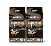 Lavazza, Espresso Italiano Classico, Ground Coffee, 2 x 250g