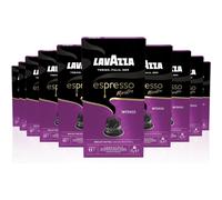 Lavazza, Espresso Maestro Intenso, 100 Aluminium Capsules Compatible with Nespresso Original Machines, Wood, Spice, & Cocoa Notes, Arabica & Robusta,