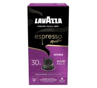 Lavazza, Espresso Maestro Intenso, 30 Aluminium Capsules Compatible with Nespresso Original Machines, Wood, Spice, & Cocoa Notes, Arabica & Robusta,