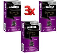Lavazza Espresso Maestro Intenso Coffee Pods/Capsules 3 x Packs (30 Pods Total)