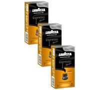 Lavazza Espresso Maestro Lungo, Nespresso Compatible Aluminium Capsules, Zero CO2 Impact 10 Capsules, 56g (Pack of 3)