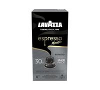 Lavazza, Espresso Maestro Ristretto, 30 Aluminium Capsules Compatible with Nespresso Original Machines, Chocolate & Caramel Notes, Arabica & Robusta, Intensity 12/13, Dark Roasting