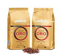 LAVAZZA - Espresso Qualità Oro - Café Grain - Premium Selection - 100% Arabica - Italian - Intensity 5 - 2 Packs of 1 kg