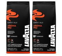 Lavazza Expert Aroma Piu Coffee Beans 1kg (Pack of 2, Total 2000 Grams)