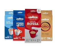 Lavazza, Ground Coffee Variety Pack, 4 x 250g