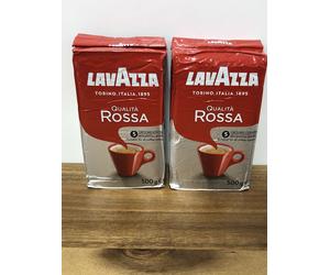Lavazza Italian Ground Coffee 2 X 500g , Strength 5 / Not Whole Bean