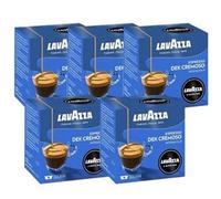 Lavazza, A Modo Mio Dek Cremoso, 16 Coffee Capsules, Decaffeinated Coffee Pods Espresso, 100% Arabica, Full and Balanced Taste, Intensity 7/10, Medium Roasting, Compostable, 1 Pack of 16 Coffee Pods