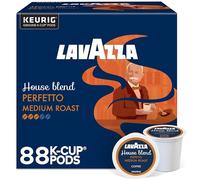 Lavazza Perfetto Keurig Brewer Coffee Mugs, Pack of 88, Full-bodied Dark Roast with Bold Dark Flavour and Notes of Caramel, 100% Arabica