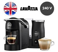 Lavazza Pod Coffee Machine Auto Shut-off Frother Jolie and Milk Black Comp
