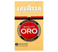 Lavazza, Qualità Oro, Ground Coffee with Aromatic Notes of Fruit and Flowers, for a Velvety Espresso, 100% Arabica Coffee Beans, Intensity 5/10, Medium Roast, 250 g