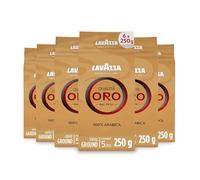 Lavazza, Qualità Oro, 6 Packs of 250 g Ground Coffee | Intensity 5/10, with Notes of Fruit and Flowers, 100% Arabica, Medium Roasting, Ideal for Moka, Filter and French Press