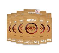 Lavazza Qualità Oro, 100% Arabica Medium Roast Ground Coffee, 250 g, (Pack of 6)