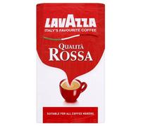 Lavazza Qualità Rossa Ground Coffee, Medium Roast, 250 g x 2, Ideal for Moka, Filter, and French Press