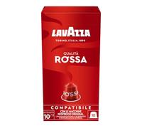 Lavazza, Qualità Rossa, Nespresso Compatible Aluminium Capsules, 1 Pack of 10 Capsules