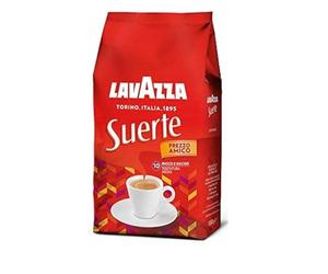 LAVAZZA Suerte Italian Espresso Coffee Beans 1 Kg Whole Bean Medium Roast for Espresso Machine 1000g