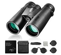 Lavcus 12X42 Binoculars for Bird Watching,Night Vision Long Distance Binoculars for Adults Compact,18MM Large View Eyepiece,BAK4 FMC Lens Prism Lens for Hunting Shooting Sport Concert Sightview