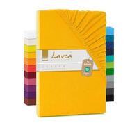 Lavea Jersey fitted sheet, Maya series, 100% cotton, finish, with elastic band, OekoTex100 certified