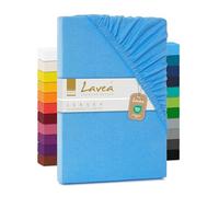 Lavea Jersey fitted sheet, Maya series, 100% cotton, finish, with elastic band, OekoTex100 certified