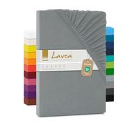 Lavea Jersey fitted sheet, Maya series, 100% cotton, finish, with elastic band, OekoTex100 certified