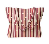 lavendel 100% Cotton Tote Shoulder Bag with Inner Pocket - Premium Digital Prints, Reusable Shopping Bag for Everyday, Casual & Beach Use - Modern Designs (Rose Capsule)