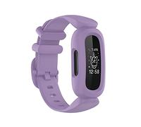 Lavender Ace 3 Straps Compatible with Fitbit Ace 3 Watch Bands for Kids Children Girls Boys Colorful Skin-Friendly Ace 3 Watch Strap Wristband Bracelet Replacement Accessory for Boy Girl Gift