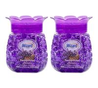 Lavender Air Freshener Set - Lavender Scented Gel Beads Bundle with 2 Lavender Air Freshener Beads in Jar 9oz for Home, Bathroom, Office, More Plus Bookmark | Lavender Odor Eliminator