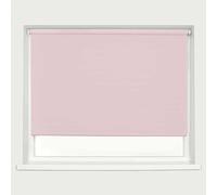 Lavender Blackout Roller Blind Metal Fittings Trimmable UV Protection Thermal Properties Premium Fabric Home Office Bedroom Kids Room Child Safe Easy Fit 120cm Width x 160cm Drop