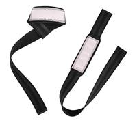 Lavender Blush Pink Weightlifting Wrist Bands 66 cm Anti Slip Deadlift Wrist Straps for Weight Lifting Bodybuilding Powerlifting Strength Training