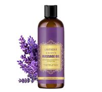 Lavender Body Massage Oil,Body Oil for Dry Skin,Massage Oils for Massage Therapy,Lavender Essential Oils for Skin,Moisturizing Body Oil for Women and Men,Body Skin Care Oil,200ML