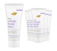 (Lavender & Camomile) Dove Whole Body Lavender Camomile or Raspberry & Rose Deodorant Cream 75ml, 6pk