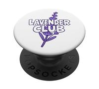 Lavender Club Botanical PopSockets Adhesive PopGrip