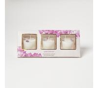 Lavender Crystal Scented Candle Set, Pack of 3