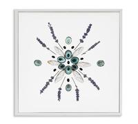 'Lavender & Delicate Wings'| Framed Giclee Art