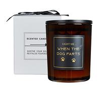 Lavender Dog Mom Gifts for Women, Funny Birthday Christmas&Thanksgiving Day Warm Gift for Dog Lovers Best Friends Girlfriend Sisters Female Coworker Relaxing Bday Presents Lavender Candle