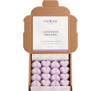 Lavender Dreams Soy Wax Melts 16 Pack | Relaxing Lavender, Oakmoss & Tonka Bean | Natural, Vegan & Plastic Free | Up to 96 Hrs Scent | Pet Safe | Handmade in UK - Fosse Living