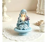 Lavender Elf Candle Molds for Candle Making, Silicone Resin Casting Molds for Home Decor & Aromatherapy Candle Making, Epoxy Resin Crafts