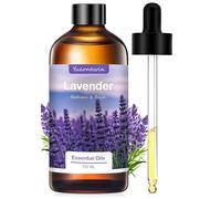 Lavender Essential Oil 100ml, 100% Pure Lavender Essential Oils Therapeutic Grade Essential Oil for Aromatherapy Diffuser, Home Fragrance, Skin Massage, DIY, Soap, Candle Making, Gifts for Women