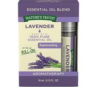 Lavender Essential Oil Roll On | Rejuvenating Aromatherapy with Botanical Blend | 10 mL | GC/MS Tested | By Nature's Truth