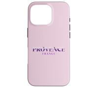 Lavender Field Inside Provence Bold Letters France Travel Case for iPhone 16 Pro