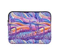 Lavender Field Laptop Sleeves Classical Computer Carrying Bags 13 Inch 14 Inch Work Business
