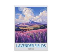 Lavender Fields France，Jigsaw Puzzles for Adults 1000 Piece Challenging Game Toys, Impossible Puzzle,1000 Piece Jigsaw Puzzles for Adults Family Decoration Puzzle（75x50cm）-P19